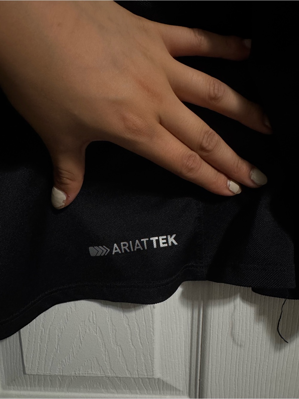 Ariat Black Women's Quarter-Zip Performance Jacket - Picture 4 of 4
